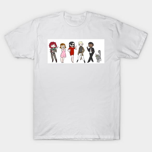 10,000 Dawns Chibis T-Shirt by arcbeatle